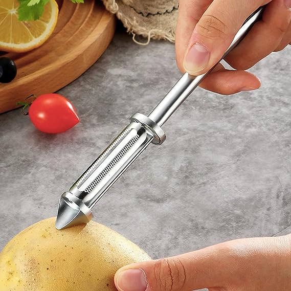 3 in 1 Stainless steel Multifunctional Veggie Peeler (Buy 1 get 1 FREE)