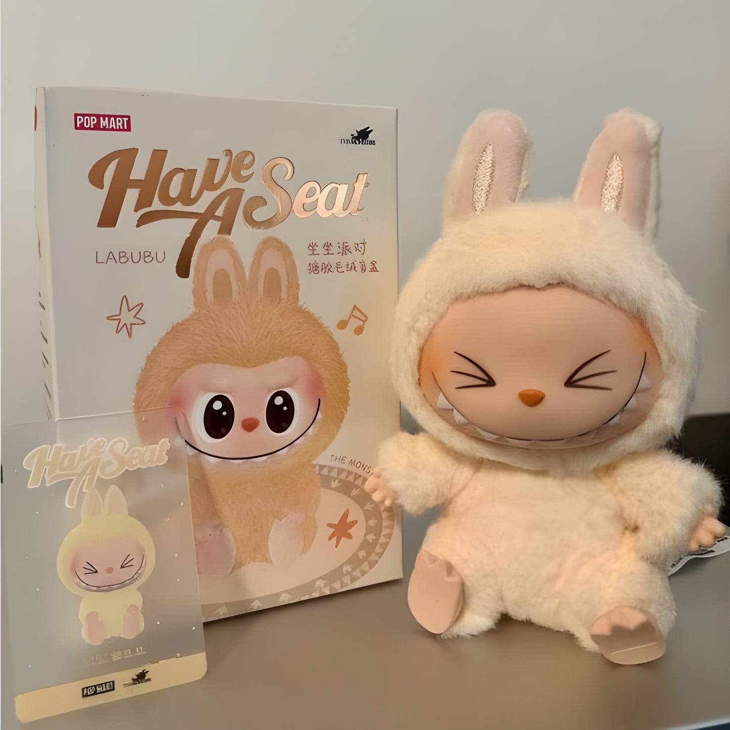 Cute Trending Pop Mart Plush Labubu Dolls