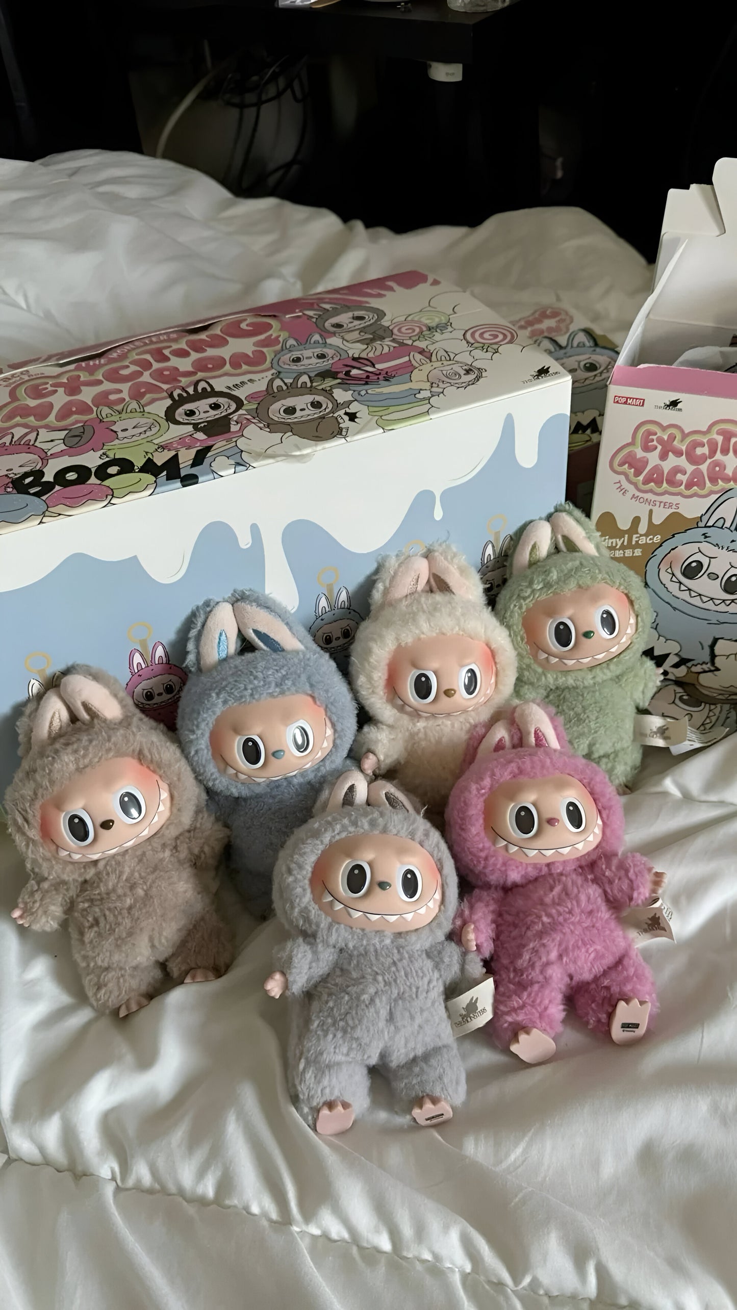 Cute Trending Pop Mart Plush Labubu Dolls