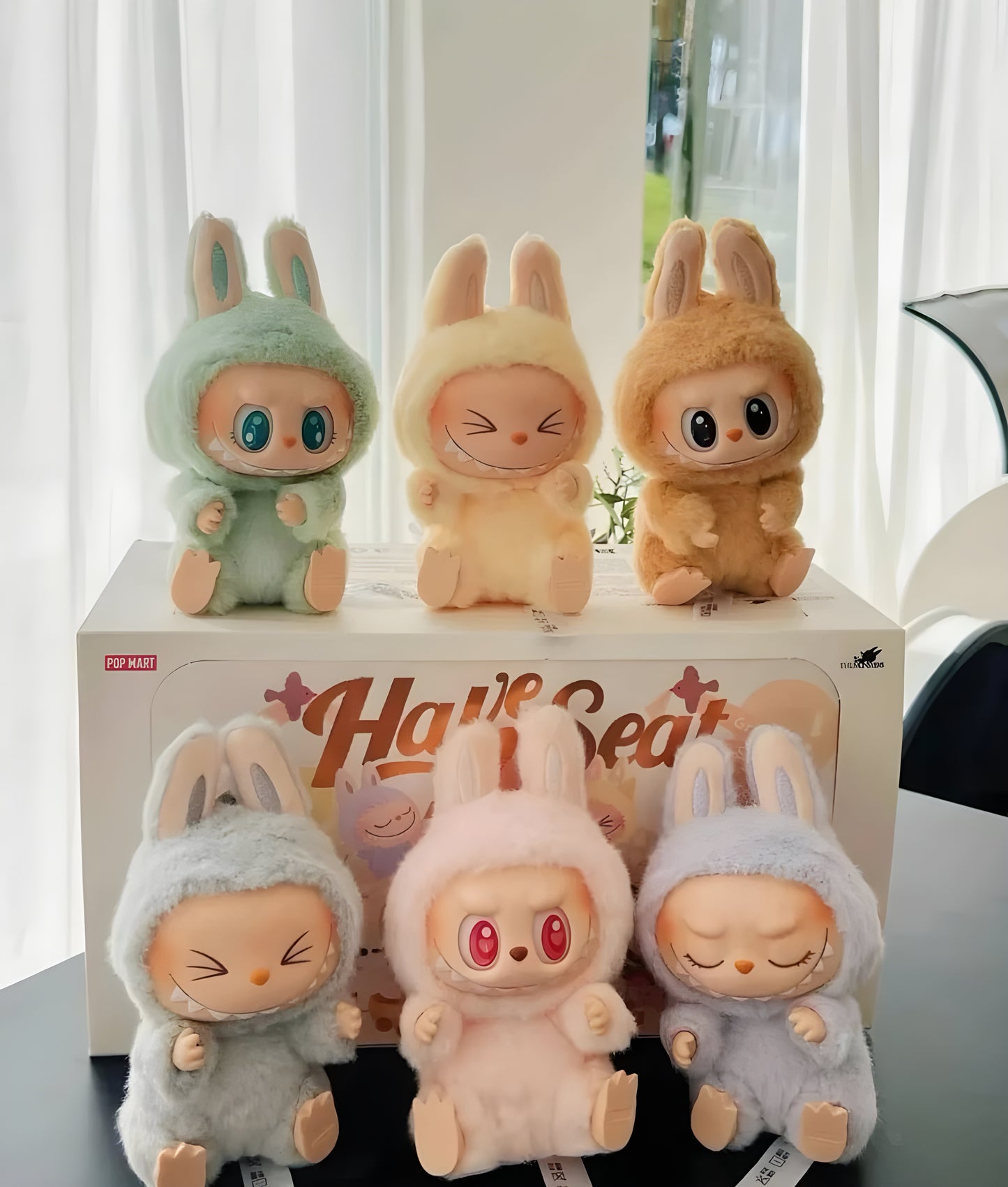 Cute Trending Pop Mart Plush Labubu Dolls