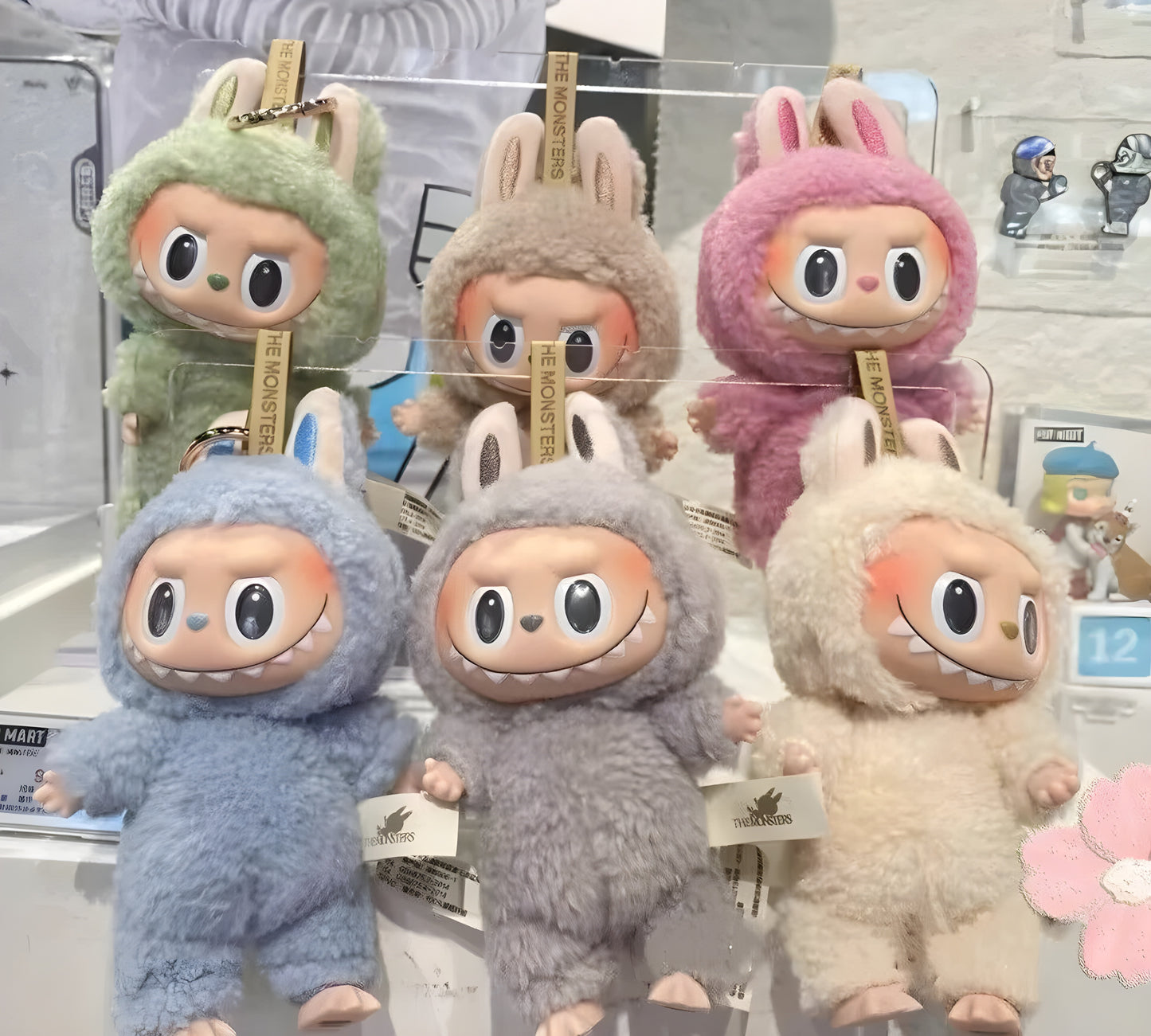 Cute Trending Pop Mart Plush Labubu Dolls