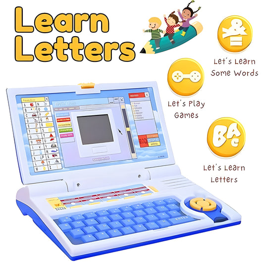Smart Fun Kids’ Learning Laptop – 20 Games, Music & Math | Ages 2–8