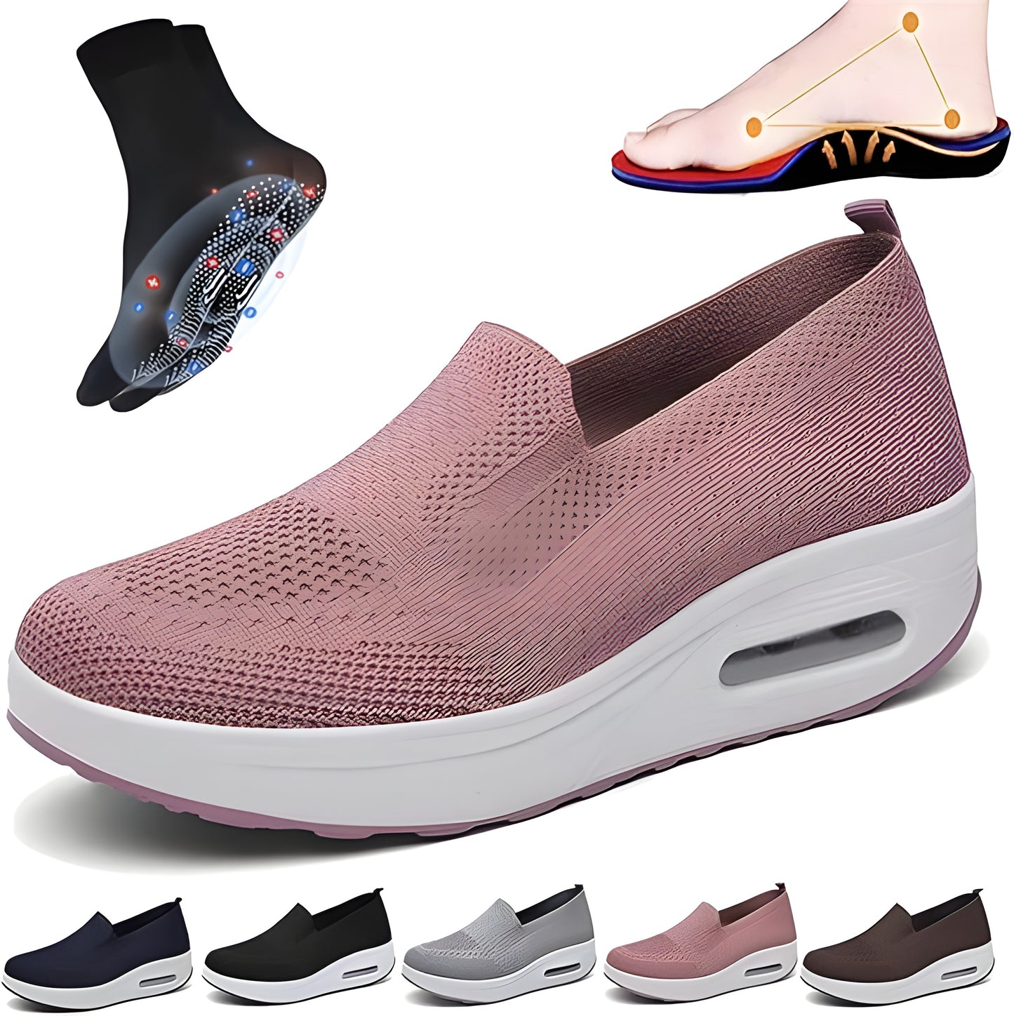 Premium Women's Orthopedic Sneakers